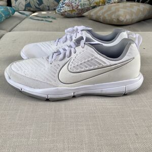Nike Explorer 2 Golf Shoes Cleats White Wolf Grey Silver AA1846-101 Womens 9.5
